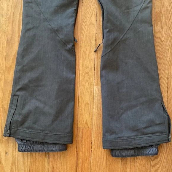 ROXY sz S insulated slim fit 10k pants ski snowboarding excellent condition grey - Picture 7 of 12